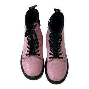 ♥️Dr Martens♥️Pink Lace-Up Boots girls size 2